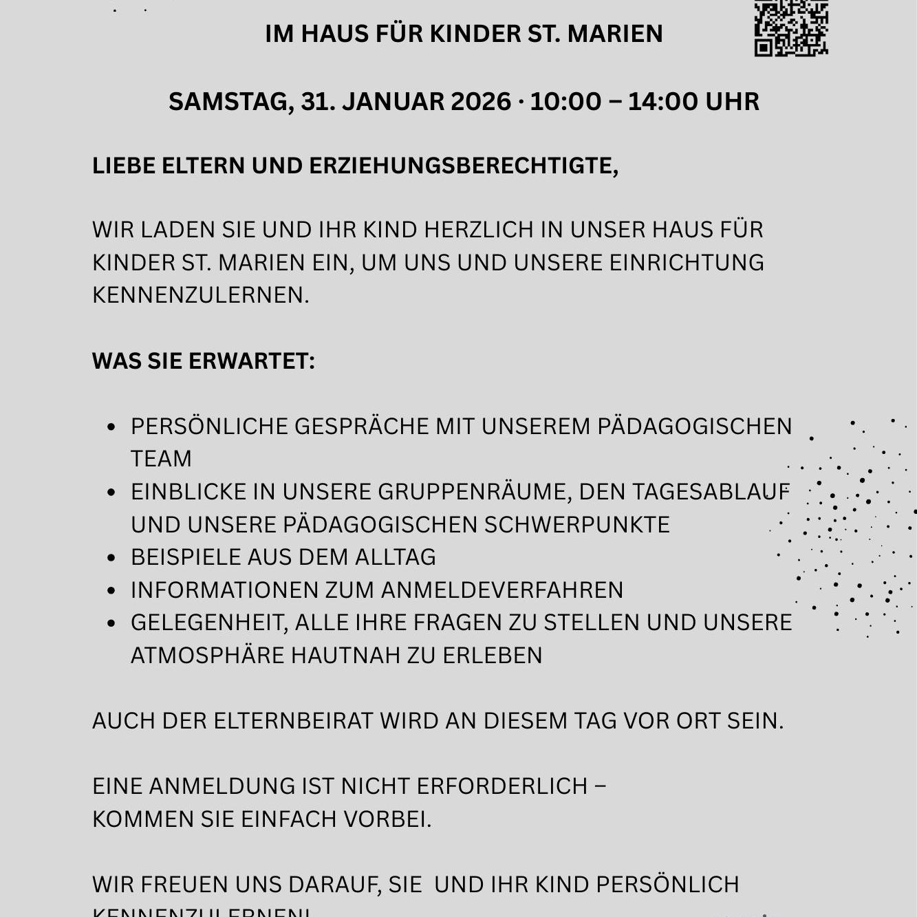 Kita Kindergarten Kennenlernen Veranstaltung