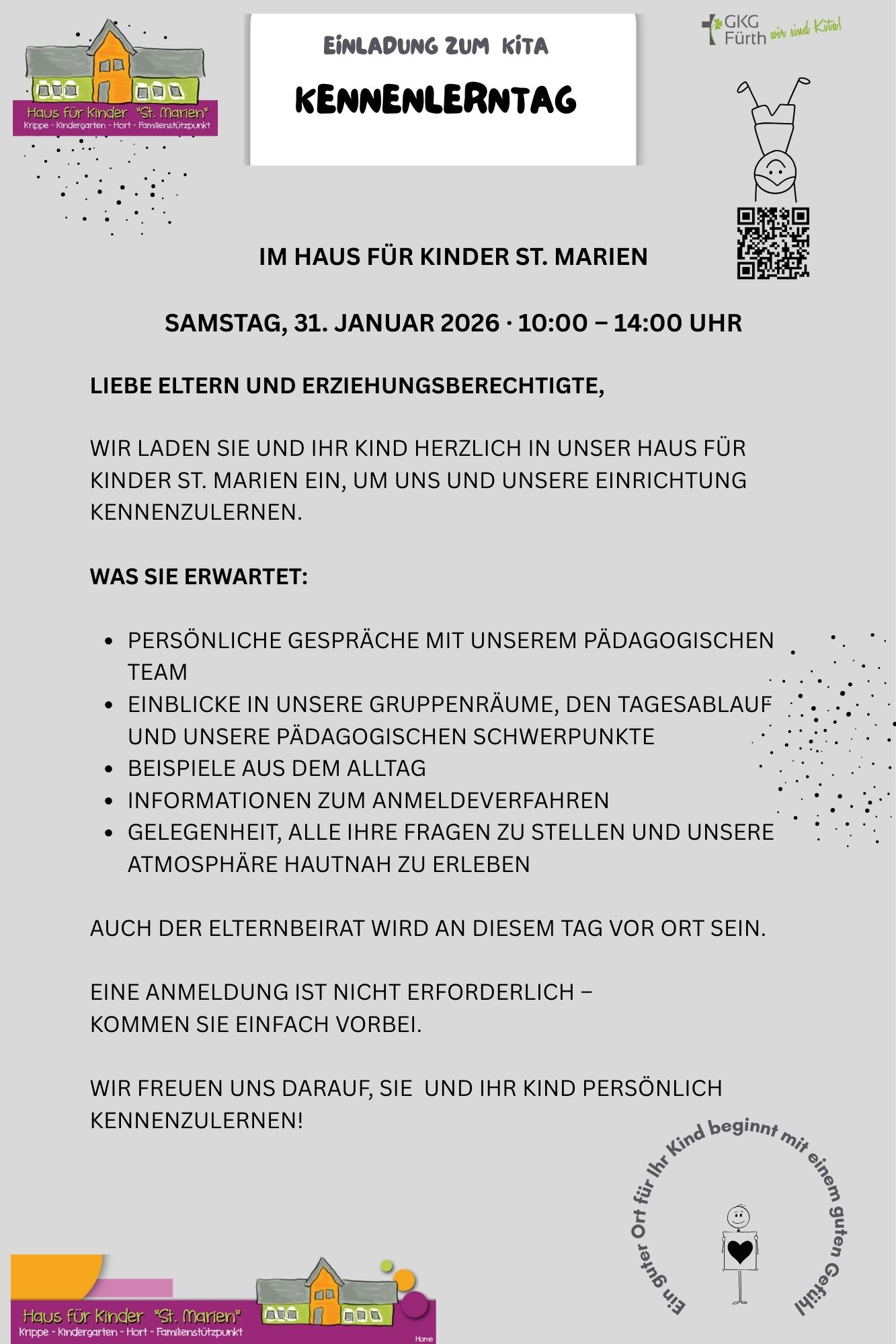 Kita Kindergarten Kennenlernen Veranstaltung